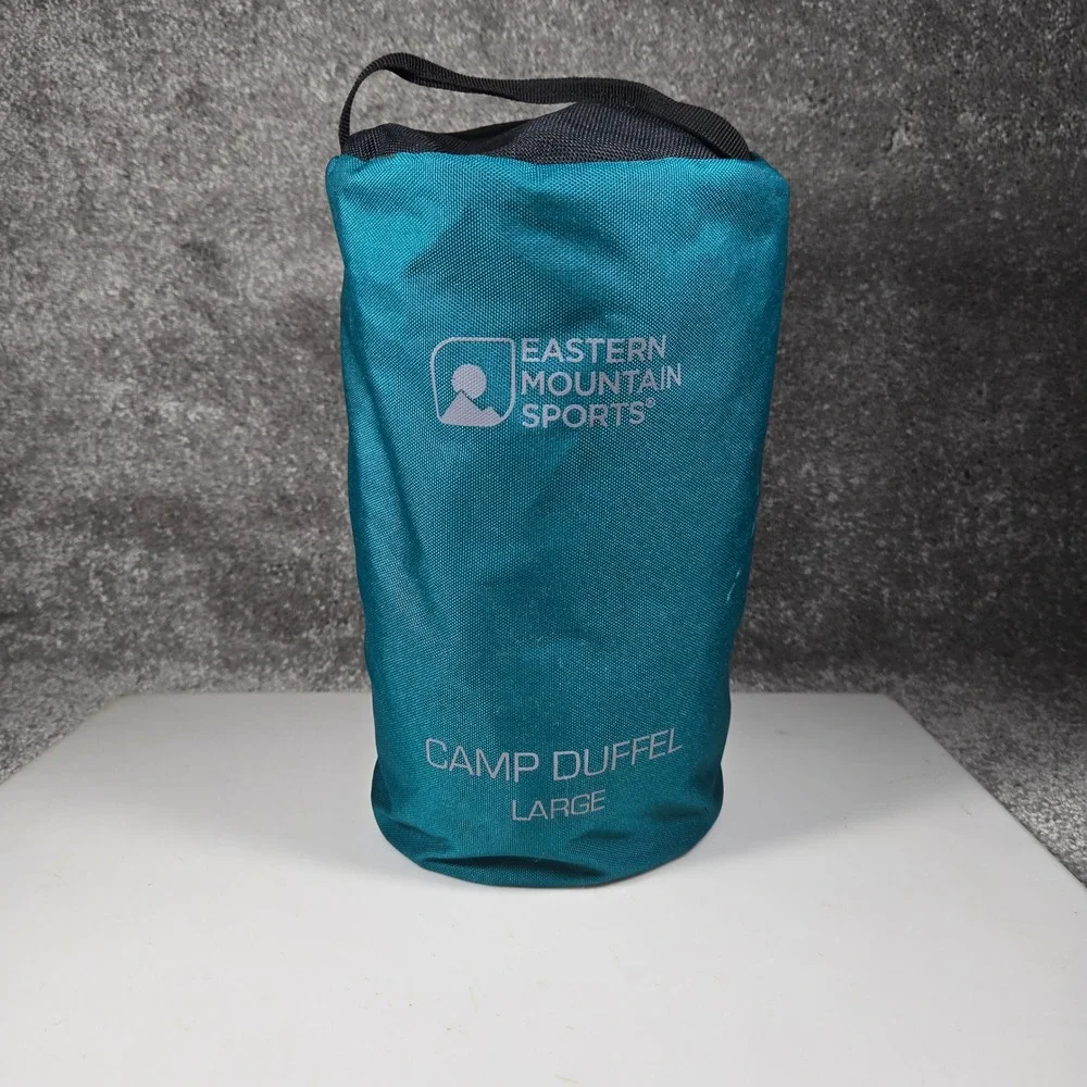 Eastern Mountain Sports‎ Teal Black Duffle Bag Weekend Travel Gear